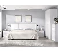 Conjunto dormitorio HAVANA 4 DEKIT blanco