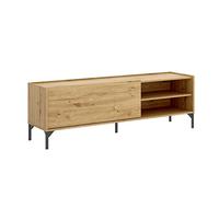 DEKIT GRUPO RIMOBEL Ness Mueble de TV bajo, Melamina, Nordic, 47x155x43 cm