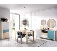 DEKIT GRUPO RIMOBEL Nova 3 Salón Comedor Completo, Melamina