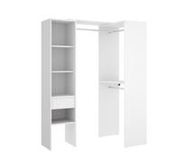 DEKIT GRUPO RIMOBEL SUIT - Vestidor con doble montaje lineal o rincón - BLANCO - 187 x 98,1 x 41,8