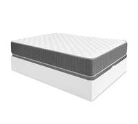 DEKIT - Pack Ahorro Dormitorio Canapé Nest con 1 Colchón viscoelástico con muelles ensacados Aurea 135 x 190cm