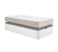 DEKIT - Pack Ahorro Juvenil Canapé Nest con 1 Colchón viscoelástico Nova 105x190cm