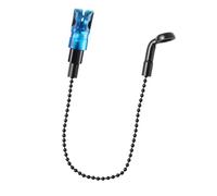 DEKKRYNFV Alarma de línea de pesca sensible, cadena antideslizante, indicadores de pesca portátiles con colgador de reacción rápida, herramienta para regalo de equipo al aire libre