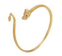 DEKKRYNFV Amuleto de la amistad, pulsera de dragón chino para un buen adorno tradicional de dragón, pulseras de cadena de muñeca para Año Nuevo