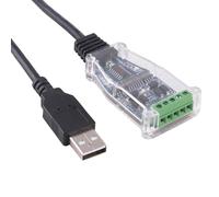 DEKKRYNFV Cable Convertidor USB A RS485 Módulo De Aislamiento Cable Adaptador Comunicación RS485 B-NC NC GND Adaptador Automatización Edificios