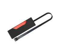 DEKKRYNFV Conector de alimentación de ajuste de velocidad de ventilador Pwms de 5 puertos de 12 V y 4 pines para sistemas de refrigeración y computadora profesional