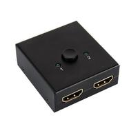 DEKKRYNFV Conmutador HDMI bidireccional 4K portátil para conmutación de video sin problemas en varios entornos