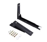 DEKKRYNFV Estante de cocina expandible montado en la pared, estante de microondas montado en la pared, soporte de acero inoxidable para horno de cocina, soporte de acero inoxidable