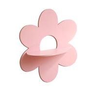 DEKKRYNFV Estante de pared funcional y decorativo con pétalos para artículos del hogar, recuerdos, decoración de pared, soportes de madera