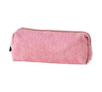 DEKKRYNFV Estuche multiusos de pana para bolígrafos, bolsa de tela resistente a desgarros, organizador de oficina y escuela, color liso, d