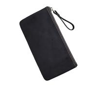 DEKKRYNFV Estuche retro simple de gran capacidad para bolígrafos, organizador estético, retro, simple, gran capacidad, Black