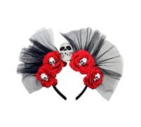 DEKKRYNFV Flower Crown Headband Cincos Des Mayoes Party Costume Dias Des Los Muerto Headpiece Day of the Deads Headpiece Flower Crown