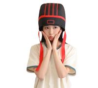 DEKKRYNFV Gorras ligeras para juegos de rol para personajes históricos, diseño Zhuge Liang, adecuado para fotografía y evento, bordado detallado, disfraz