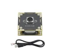 DEKKRYNFV Módulo de cámara USB de enfoque manual de 12 megapíxeles, cámara web USB para PC y sistemas integrados, equipo portátil, 4p enchufes de 2.0 mm