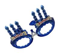 DEKKRYNFV Montura De Gafas Con Forma De Pastel De Cumpleaños Gafas Brillantes Montura Con Luz LED Para Chico Suministros De Fiesta De Cumpleaños Para Gafas Para Fiesta De