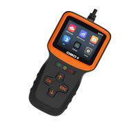 DEKKRYNFV OBDII EOBD - Herramienta de diagnóstico de fallos del motor en tiempo real, lector de códigos con escáner de preparación I/M, detector de fallos de coche, herramienta de diagnóstico