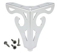 DEKKRYNFV Pies triangulares modernos para sofá, patas triangulares para mesa, gabinete, estantería, armario, repuesto para patas de muebles