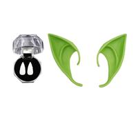 DEKKRYNFV Prótesis De Oreja De Hada De Flexible Para Eventos De Cosplay Decoraciones De Transmisión En Accesorios De Disfraces De Halloween Fiesta De Anime Cosplay Orejas De Elfo
