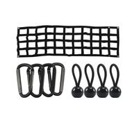 DEKKRYNFV Red de carga resistente para portón trasero, para caja de camioneta, 60 x 18 pulgadas, fácil instalación, organizadores de carga para camioneta