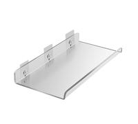 DEKKRYNFV Soporte de almacenamiento acrílico flotante para el hogar, dormitorio, maquillaje, estantes montados en la pared, estante de ducha