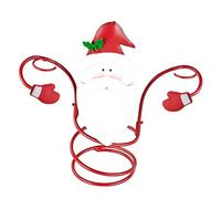 DEKKRYNFV Soporte para botellas de vino de Navidad, muñeco de nieve, Papá Noel, para vacaciones, para cocina, comedor, decoración