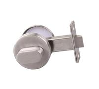 DEKKRYNFV Taquilla de inodoro resistente con indicadores rojos y verdes, fácil de instalar, de acero inoxidable, para baños públicos, resistente a la corrosión