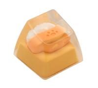 DEKKRYNFV Teclas De Cuenco Perro Dibujos Animados Reemplazo Teclas Escape Hechas A Mano Resina Anime para Teclado Mecánico Decorativo