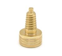 DEKKRYNFV Tornillo de ponderación de latón intercambiable que mejora la consistencia de los trazos, durabilidad, equipo de piscina, durabilidad, latón, tornillo de ponderación