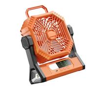 DEKKRYNFV Ventilador De Camping Portátil con LED Ajustable Tienda Inalámbrica De 5000/10000mah Colgante Portátil para Pesca Ventilador De Camping Recargable