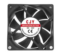 DEKKRYNFV Ventilador de refrigeración para computadora de 5 V/12 V/24 V, refrigeración silenciosa para caja de escritorio, accesorios de gestión térmica, rodamiento hidráulico de bajo ruido