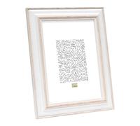 Deknudt Cornice per foto bianca con accenti di colore naturale 18x24 S221H1