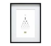 Deknudt Frames Fotos Basic, moldura Alta Negro de Madera con pptt Control=Formato del Marco, 50 x 70 cm