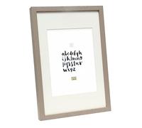 Deknudt Frames Fotos Basic, moldura Alta Topo de Madera con pptt Control=Formato del Marco, marrón, 24 x 30 cm