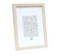 Deknudt Frames - Marco de fotos, madera, fino, madera, blanco, 20 x 30 cm