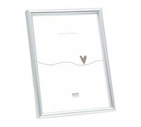 Deknudt Frames - Marco de fotos resina, dorado, Mat Argenté, 18 x 24 cm
