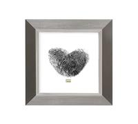 Deknudt Frames S41ND1 50x50 Marco Gris Plata Resina