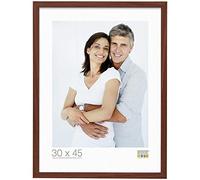 Deknudt Frames S44CH3-30.0X45.0 - Marco de Fotos (Madera, Marco Fino, 48,5 x 33,5 x 1,47 cm), Color marrón Claro