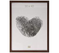 Deknudt Frames S44CH4-30.0X40.0 - Marco de Fotos (Madera, Marco Fino, 43,5 x 33,5 x 1,47 cm), Color marrón Oscuro