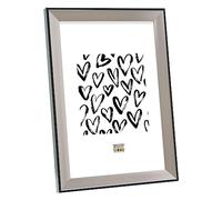 Deknudt Frames S45FD2 18x24 Marco Gris Plata Resina
