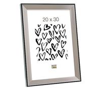 Deknudt Frames S45FD2 20x30 Marco Gris Plata Resina