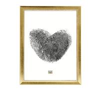 Deknudt Frames S45YA1_30,0x40,0 - Marco de Fotos (Madera, 30 x 40 cm), Color Dorado
