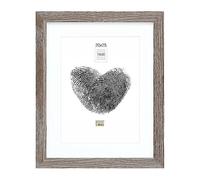 Deknudt Frames S66KH3P1_20,0x25,0 - Marco de Fotos (Madera, 20 x 25 cm, 15 x 20 cm), Color Gris