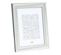 Deknudt Marco de fotos de madera color plata con tonos gris oscuro 18x24 S40JE2