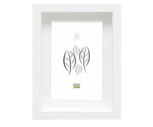 Deknudt Marco de madera blanco para enmarcar objetos 30x30 S223K1