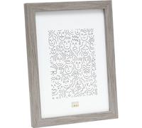 Deknudt marco de madera estrecho en gris 15x20