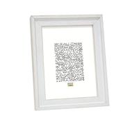 Deknudt s45es1 20.0 x 20.0 Marcos para Fotos, Madera, Weiss Silber Plateado, 20 x 20 cm