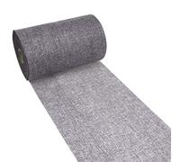 Deko AS GmbH 69-200-5-22 Camino de Mesa Estilo rústico Elegante, Efecto Lino, 20 cm, 5 m, Gris Oscuro