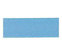 Deko AS GmbH 8391 14-R 040 - Cinta de tafetán sin Alambre (40 mm, Rollo de 50 m), Color Azul Claro