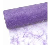 Deko AS GmbH Camino de Mesa, Tela, Morado Claro, 7.8 x 984 Inch