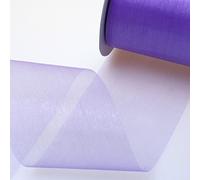 Deko AS GmbH Cristal Organza Lavanda - 70 mm de Ancho - Rollo de 25 Metros - 40070 78 de R 70